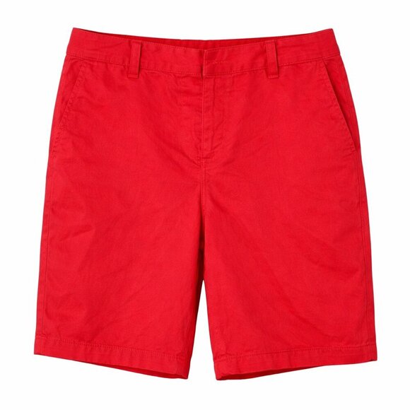 Lands' End Pants - LANDS’ END Orange Mid-Rise Bermuda Shorts Size 12